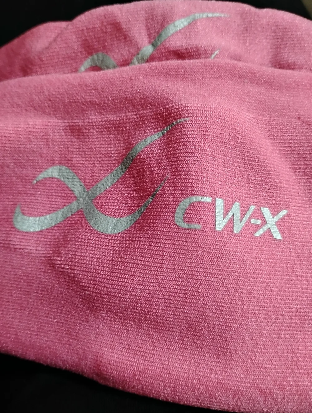 CW-X Hot Pink Compression Arm/Leg Sleeves